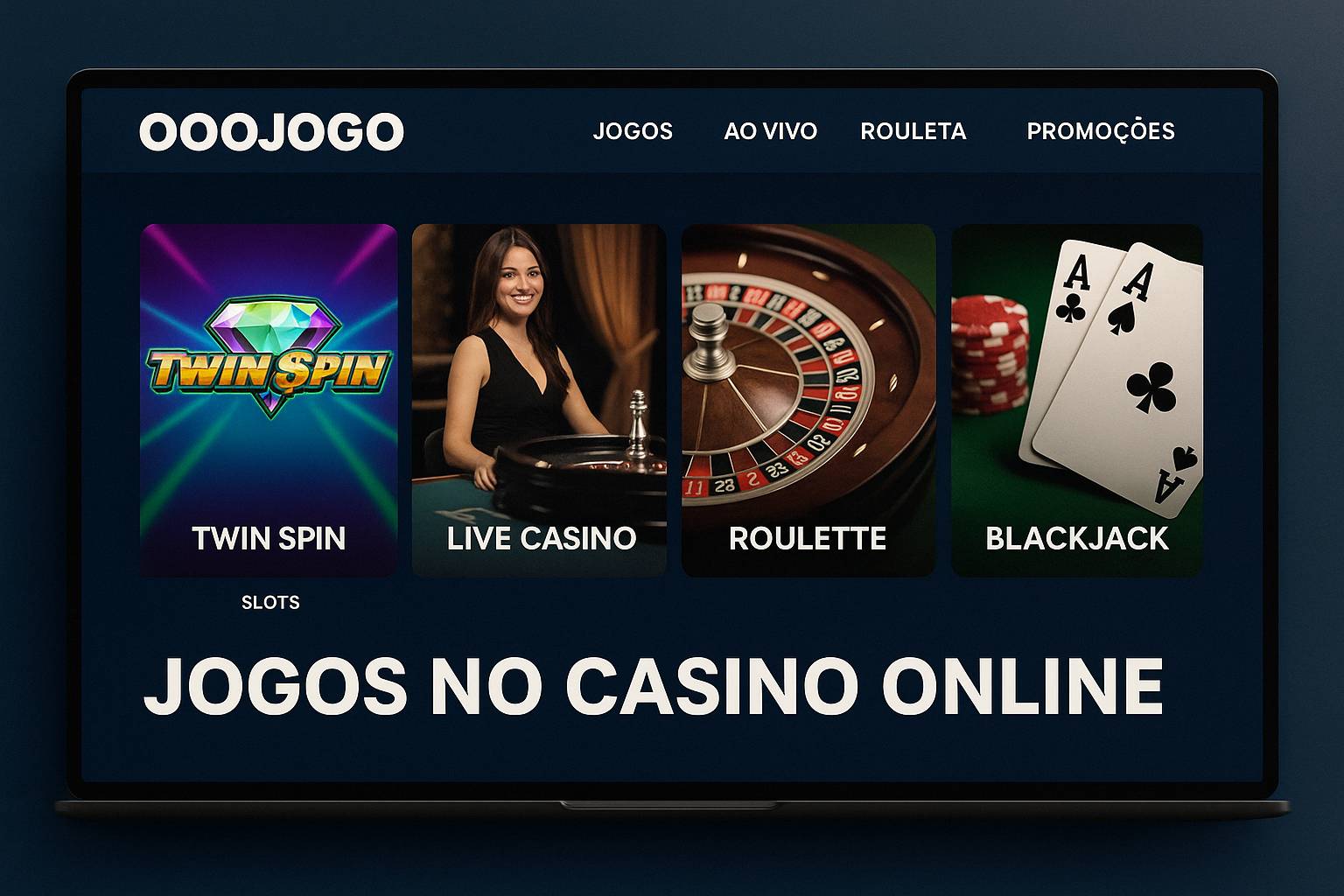 Jogos de cassino online OOOJOGO